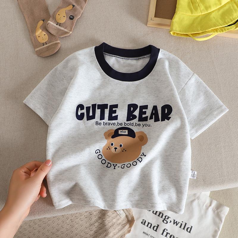 Summer New Children s T-shirt Tops Fashion Cartoon Short Sleeve Tees Kids Clothing Loose Casual Boys Clothes Tshirts 110
Summer New Children s T-shirt Tops Fashion Cartoon Short Sleeve Tees Kids Clothing Loose Casual Boys Clothes Tshirts 110