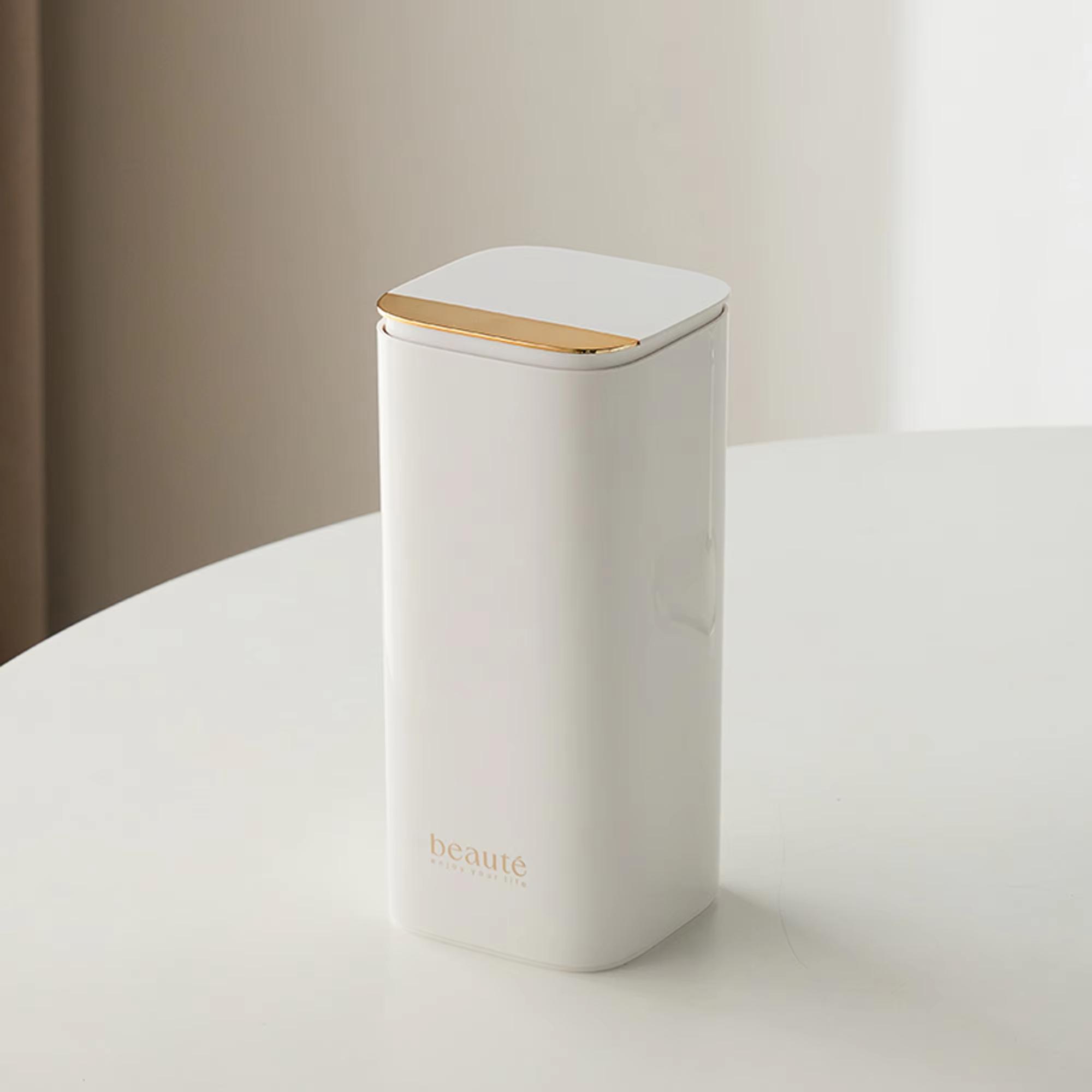 1 шт. Автоматическая поднимающаяся коробка для хранения косметики, настольное хранение от пыли, ведро для хранения кистей для макияжа, карандашей для бровей, подводок для глаз, органайзер для макияжа белого золота
1 шт. Автоматическая поднимающаяся коробка для хранения косметики, настольное хранение от пыли, ведро для хранения кистей для макияжа, карандашей для бровей, подводок для глаз, органайзер для макияжа белого золота