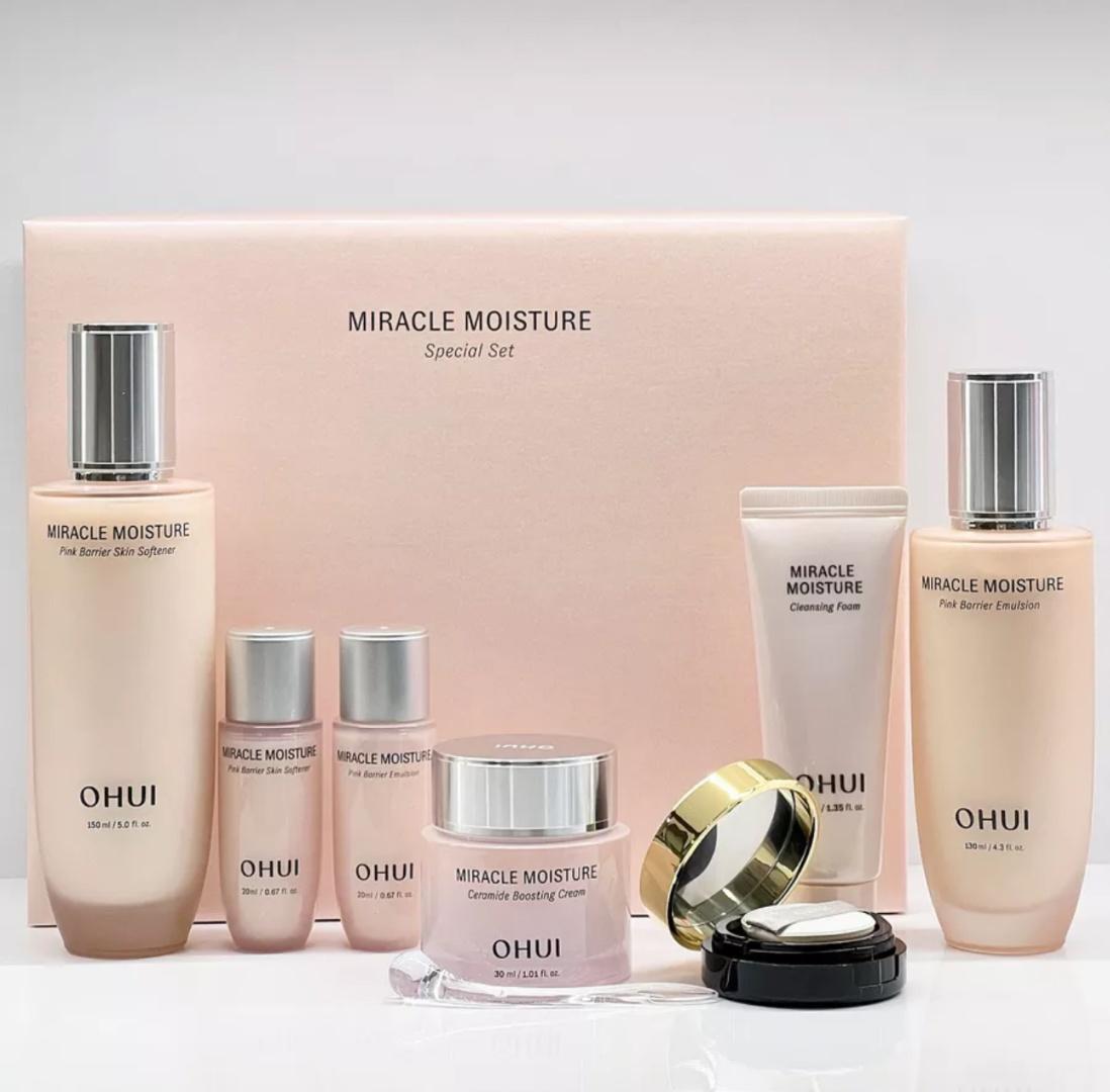 O HUI Специальный набор из 3-х средств Miracle Moisture (7 товаров), Осветляющий, Антивозрастной, Увлажняющий, Корейская косметика, Kbeauty, образец
O HUI Специальный набор из 3-х средств Miracle Moisture (7 товаров), Осветляющий, Антивозрастной, Увлажняющий, Корейская косметика, Kbeauty, образец