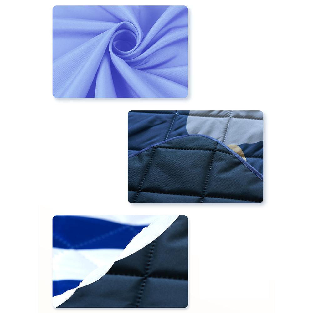 150*200cm Garden Lawn Blanket Outdoor Camping Mat Foldable Moisture-proof Pad (with PU Strap) Blue
150*200cm Garden Lawn Blanket Outdoor Camping Mat Foldable Moisture-proof Pad (with PU Strap) Blue