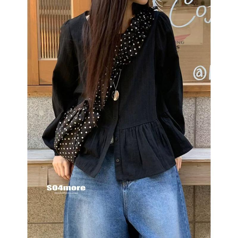 Vintage polka dot niche cute lace-up pleated shoulder crescent saddle bag versatile messenger handbag чорний
Vintage polka dot niche cute lace-up pleated shoulder crescent saddle bag versatile messenger handbag чорний