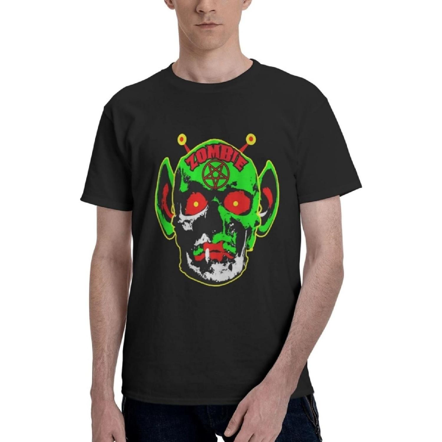 UNTeewan Men s Crew Neck Short Sleeve Rob Zombie Softstyle Cotton T-Shirt Undershirts Tops Summer Black Athletic Tshirt XXXXXL різнокольоровий
UNTeewan Men s Crew Neck Short Sleeve Rob Zombie Softstyle Cotton T-Shirt Undershirts Tops Summer Black Athletic Tshirt XXXXXL різнокольоровий
