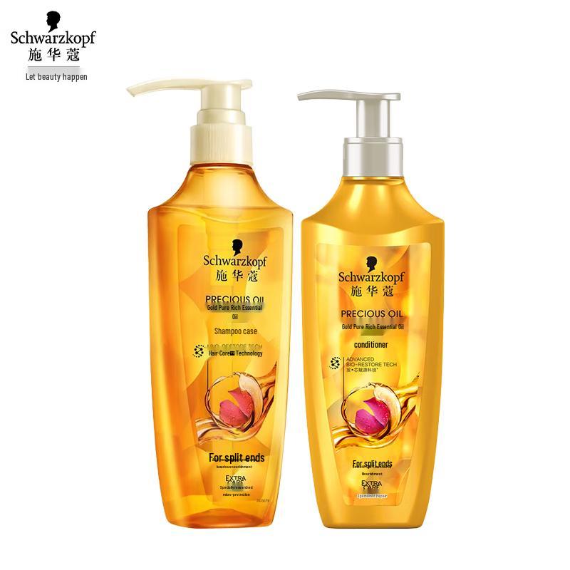 Schwarzkopf Gold Pure Oil Rose Shampoo & Conditioner Set
Schwarzkopf Gold Pure Oil Rose Shampoo & Conditioner Set