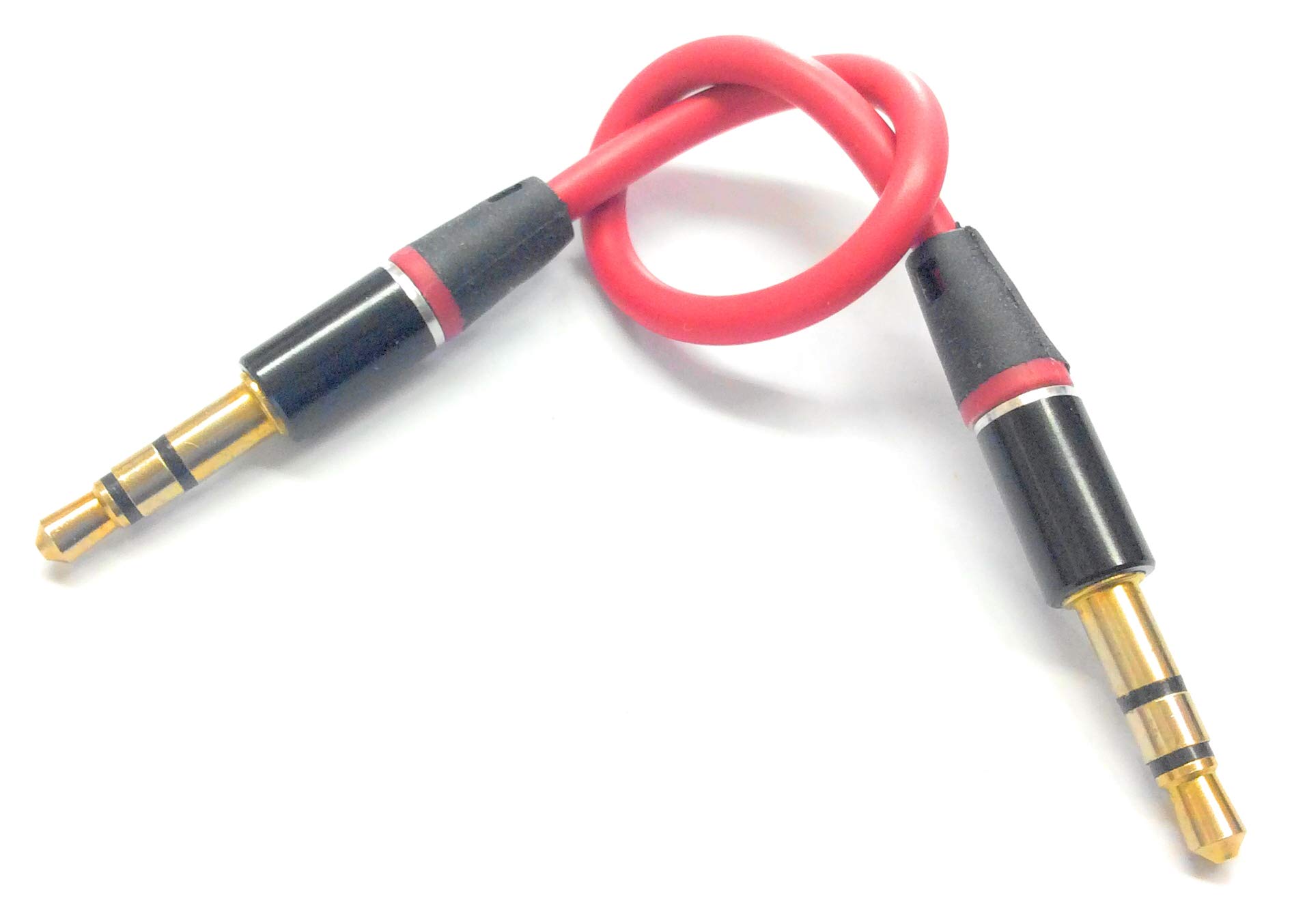 Audiophile audio cable male straight red approximately 13cm 3.5mm 3-pole gold-plated male-male (including terminals)
Audiophile audio cable male straight red approximately 13cm 3.5mm 3-pole gold-plated male-male (including terminals)