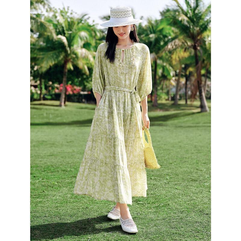 Платье макси с ботаническим принтом JUZUI ANNACOU XL
Платье макси с ботаническим принтом JUZUI ANNACOU XL