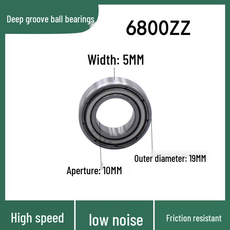 Miniature Deep Groove Ball Bearings 6800-6806 Series
Miniature Deep Groove Ball Bearings 6800-6806 Series