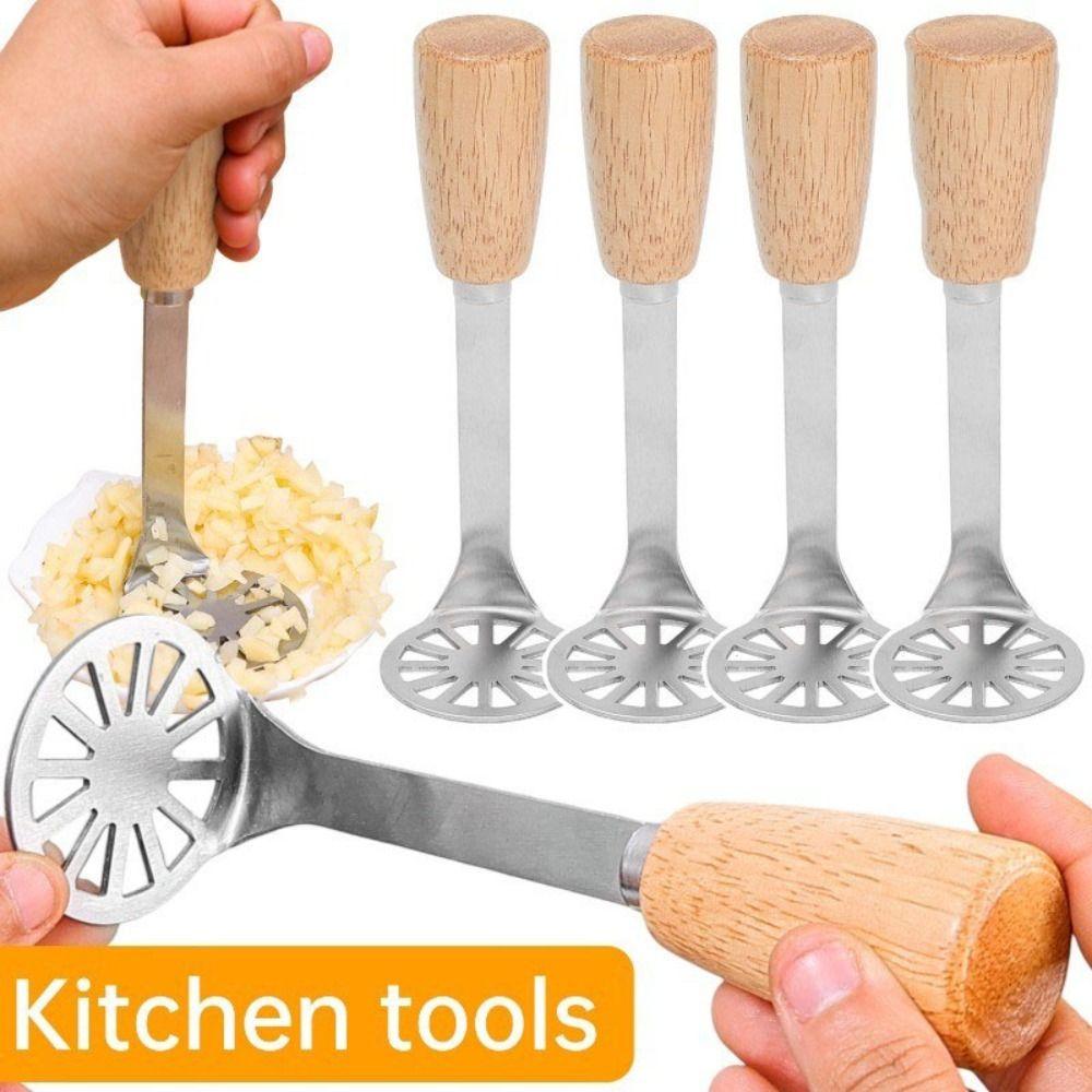 Stainless Steel Fruit Vegetable Pressure Mud Manual Food Grinder Potato Masher Cooking Tools 2
Stainless Steel Fruit Vegetable Pressure Mud Manual Food Grinder Potato Masher Cooking Tools 2