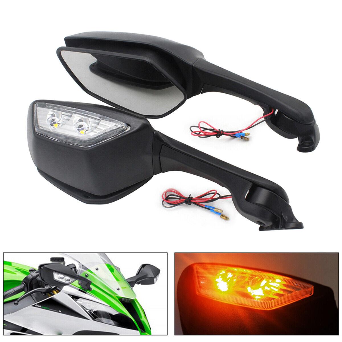 1 Pair For KAWASAKI NINJA ZX10R ZX-10R ZX 10R 2011-2015 Motorcycle Mirror LED Turn Light Signals Moto Rearview Mirrors
1 Pair For KAWASAKI NINJA ZX10R ZX-10R ZX 10R 2011-2015 Motorcycle Mirror LED Turn Light Signals Moto Rearview Mirrors