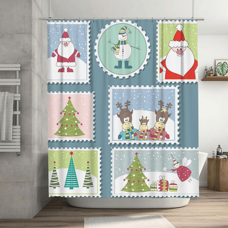 Tu Christmas Shower Curtain Festive Holiday Decor Merry Xmas Bathroom Set Waterproof Farmhouse Style Holiday Decor Christmas Gif W60H190(CM)-1 Pcs
Tu Christmas Shower Curtain Festive Holiday Decor Merry Xmas Bathroom Set Waterproof Farmhouse Style Holiday Decor Christmas Gif W60H190(CM)-1 Pcs