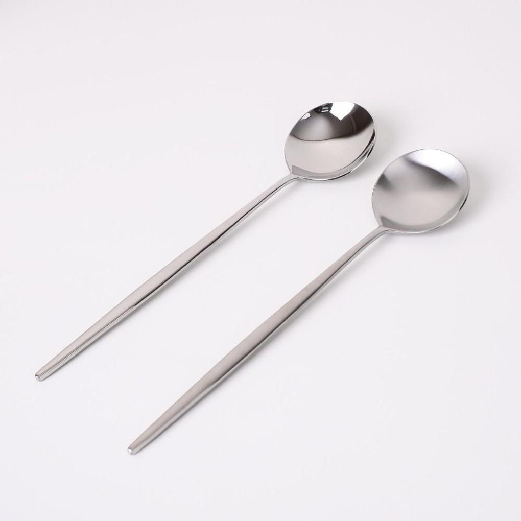 Avella Premium Glossy and Matte Dinner Cutlery Silver Spoon
Avella Premium Glossy and Matte Dinner Cutlery Silver Spoon