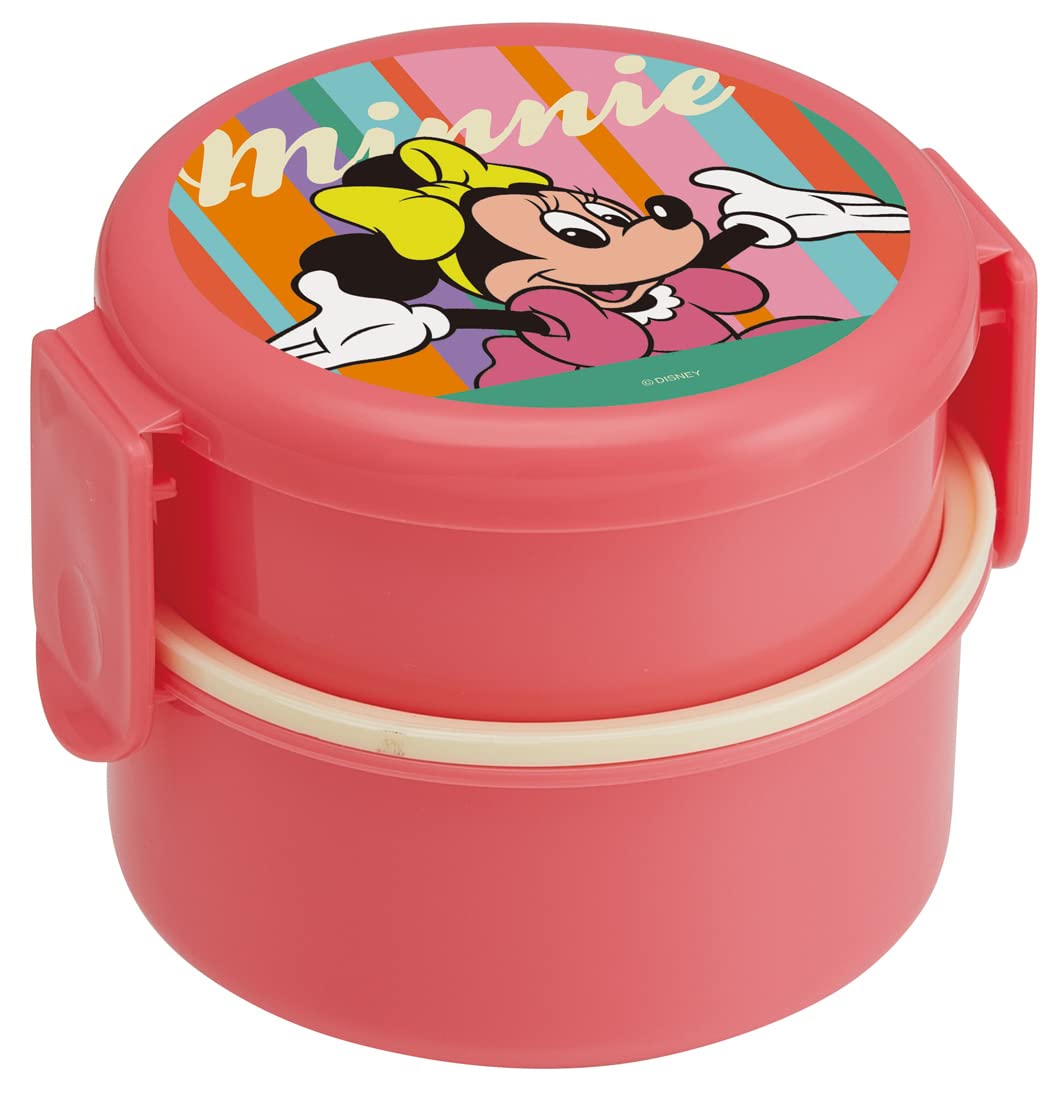 Skater Lunch Box Disney Retro Minnie Mouse 500ml 2 Tiers Round Antibacterial Made in Japan ONWR1AG-A
Skater Lunch Box Disney Retro Minnie Mouse 500ml 2 Tiers Round Antibacterial Made in Japan ONWR1AG-A