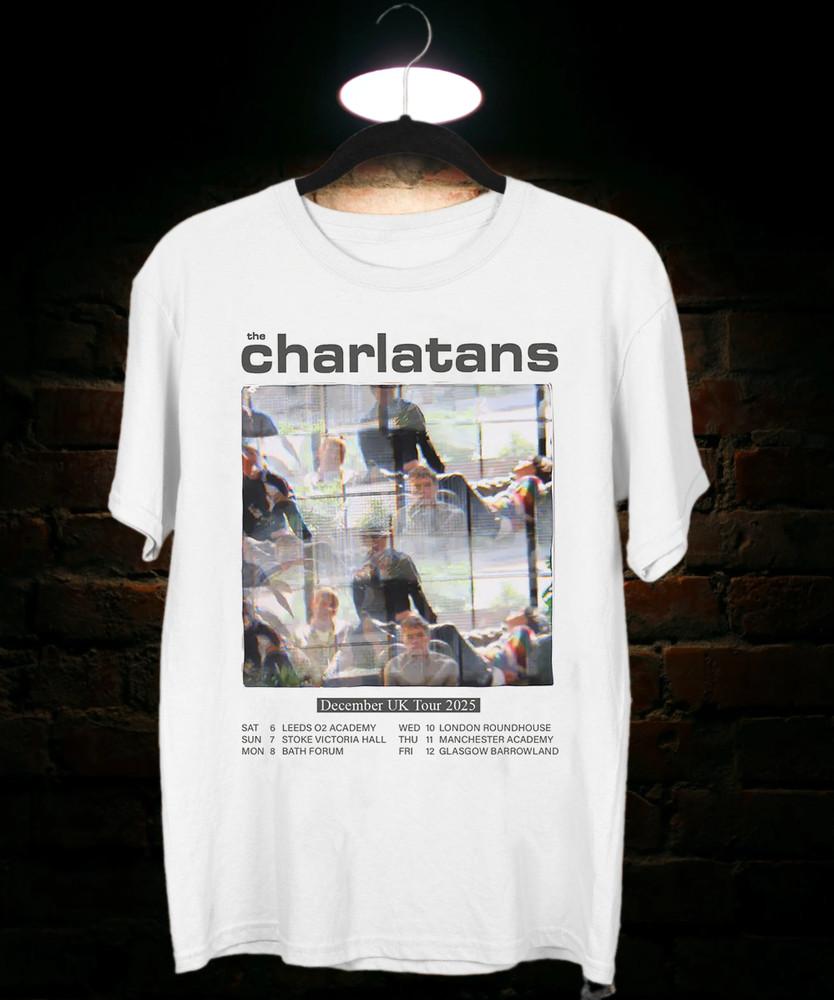 The Charlatans December 2025 UK Tour T Shirt Full Size S5XL Unisex T-Shirt L
The Charlatans December 2025 UK Tour T Shirt Full Size S5XL Unisex T-Shirt L