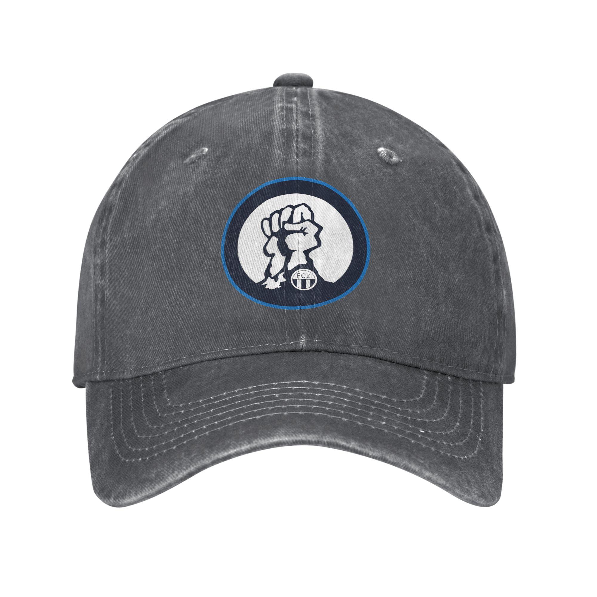 Zurich FCZ Sudkurve 1896 Washed Denim Cap Casual Baseball Caps Adjustable Hat Summer Unisex Baseball Hats One Size
Zurich FCZ Sudkurve 1896 Washed Denim Cap Casual Baseball Caps Adjustable Hat Summer Unisex Baseball Hats One Size