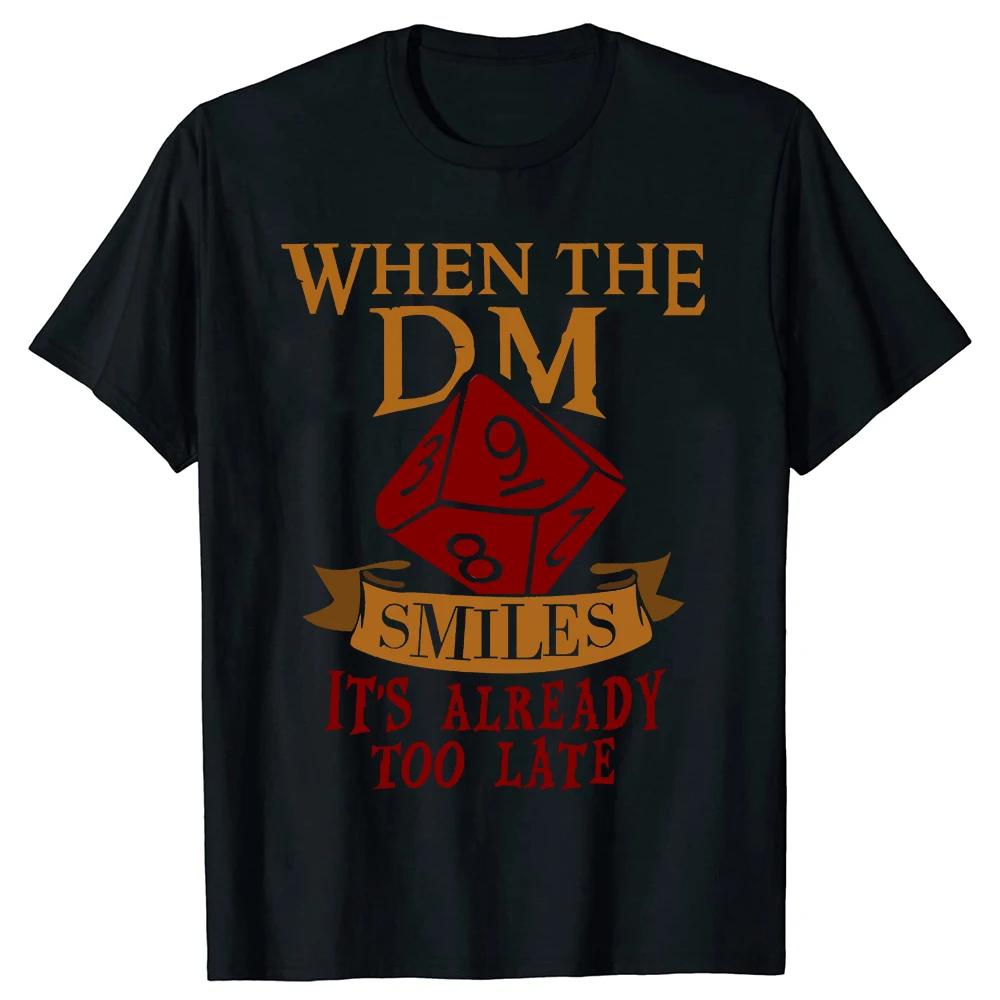 The Dungeon Master Smiles DM RPG Gamer Gaming D20 TShirt Gifts Funny Game Geeks Graphic Tee Tops Short Sleeve Women 3XL
The Dungeon Master Smiles DM RPG Gamer Gaming D20 TShirt Gifts Funny Game Geeks Graphic Tee Tops Short Sleeve Women 3XL
