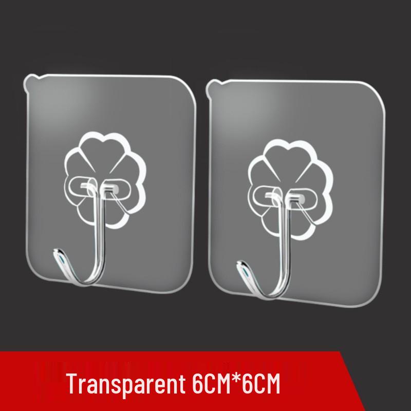 Strong No-Drill Adhesive Hooks: Traceless, Load-Bearing, Transparent Wall Hooks for Kitchen and Bathroom
Strong No-Drill Adhesive Hooks: Traceless, Load-Bearing, Transparent Wall Hooks for Kitchen and Bathroom