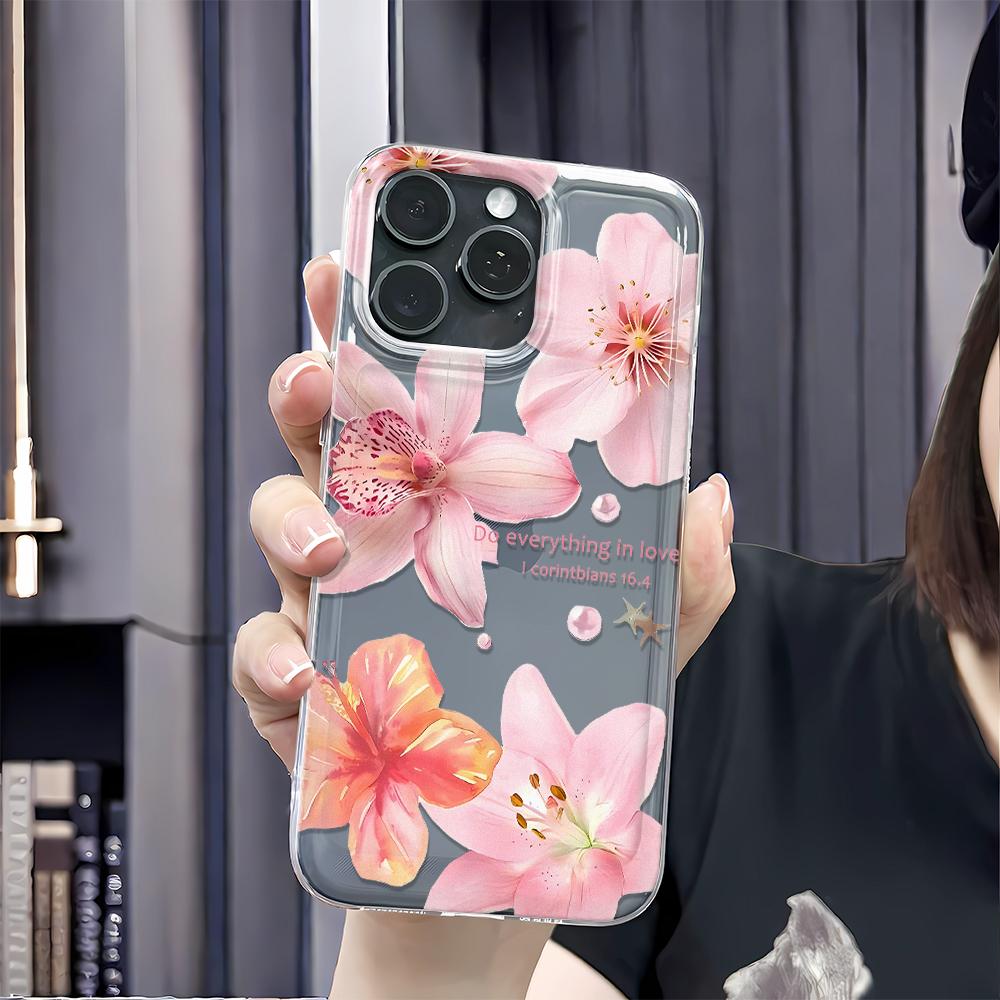 Pink Big Flower Phone Case For IPhone 16 15 Case IPhone 11 13 12 14 Pro Max XR X Xs Max 7 8 Plus Cover Case Funda Coque Bumber iphone 7Or8
Pink Big Flower Phone Case For IPhone 16 15 Case IPhone 11 13 12 14 Pro Max XR X Xs Max 7 8 Plus Cover Case Funda Coque Bumber iphone 7Or8