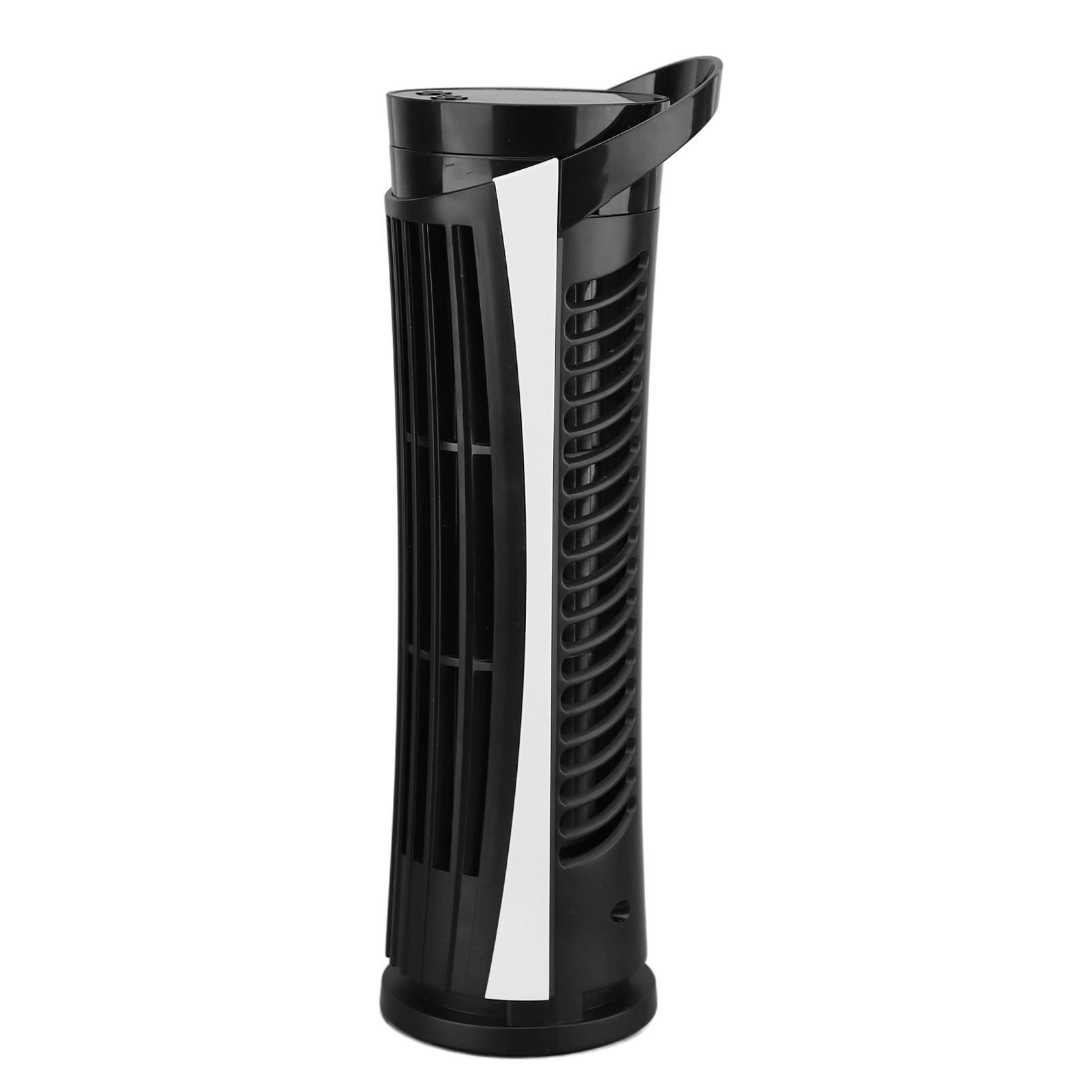 Tower Fan USB Bladeless 2 Lighting Modes 2 Speeds Desk Tower Fan for Home
Tower Fan USB Bladeless 2 Lighting Modes 2 Speeds Desk Tower Fan for Home