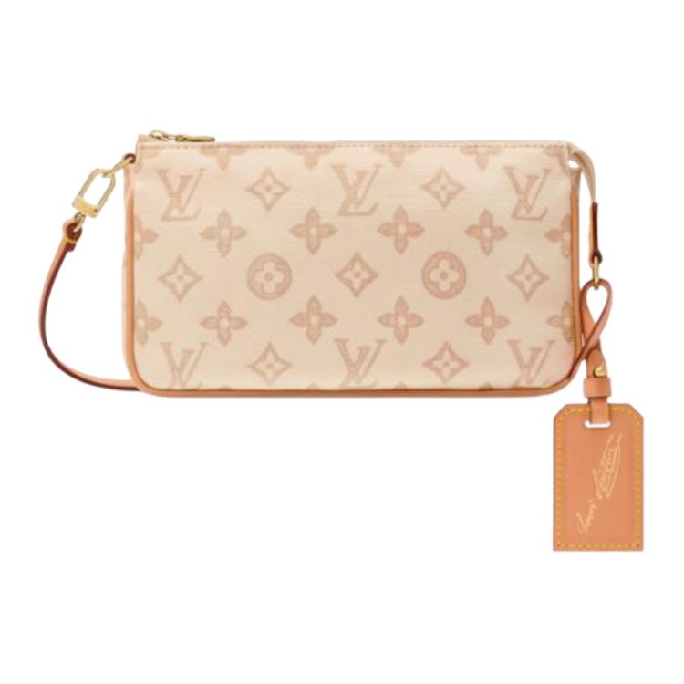 Louis Vuitton Pochette Accessoires Monogram Origine Lin Canvas Women Bags Tan M28321 Box(Basic Set+Box)
Louis Vuitton Pochette Accessoires Monogram Origine Lin Canvas Women Bags Tan M28321 Box(Basic Set+Box)