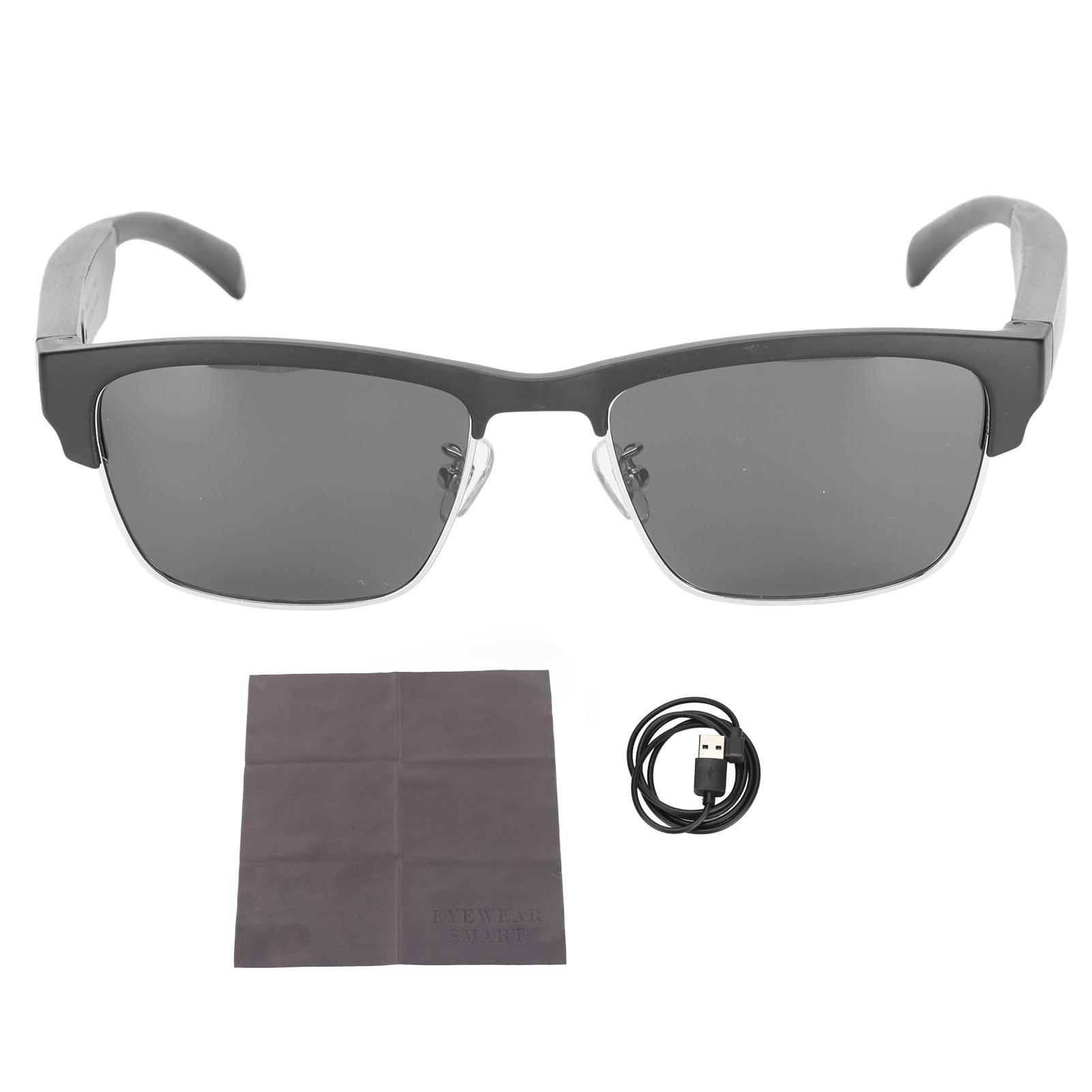 Bluetooth Sunglasses Polarized Lens Waterproof Smart Glasses with Open Ear Headphone for Driving
Bluetooth Sunglasses Polarized Lens Waterproof Smart Glasses with Open Ear Headphone for Driving