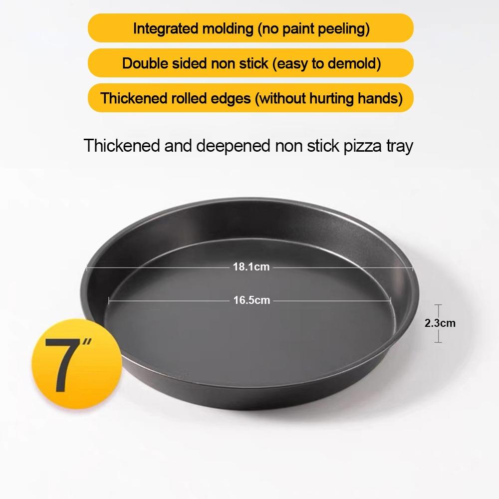 Black Pizza Baking Pan Non-stick Bread Cake Tray New Oven Tray
Black Pizza Baking Pan Non-stick Bread Cake Tray New Oven Tray