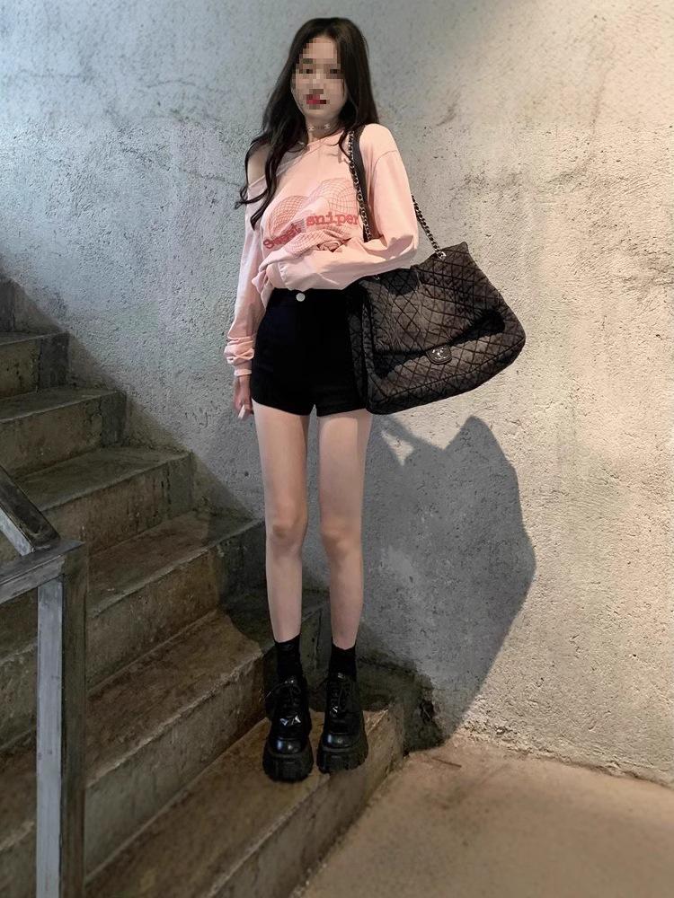 Women s High-Waist Velvet Black Suit Shorts - Autumn/Winter Slimming Elastic Leggings 3XL чёрный
Women s High-Waist Velvet Black Suit Shorts - Autumn/Winter Slimming Elastic Leggings 3XL чёрный