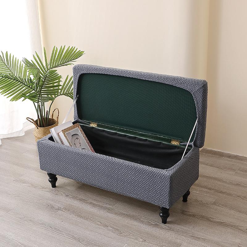 Jacquard Storage Ottoman Cover Rectangular Foldable Footstool Covers Bench Stool Furniture Protector Sofa Footrest Slipcover S темно-сірий
Jacquard Storage Ottoman Cover Rectangular Foldable Footstool Covers Bench Stool Furniture Protector Sofa Footrest Slipcover S темно-сірий