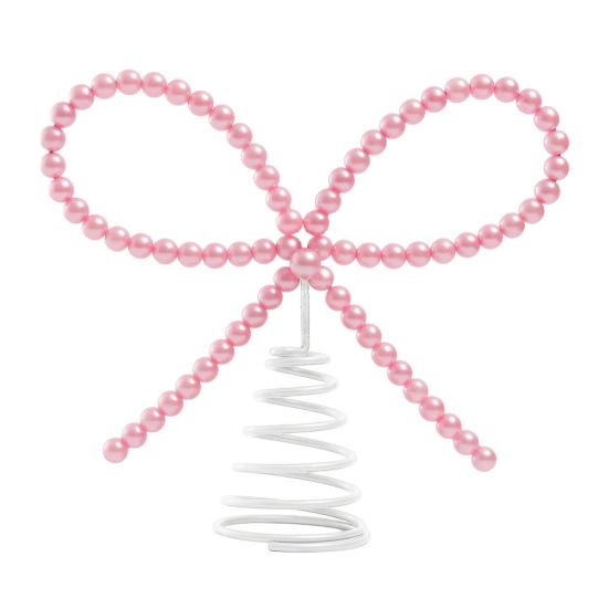 Faux Pearl Bow Christmas Tree Topper Pink Fake Pearl Beaded Bow Tree Ornaments for Valentine s Day Xmas Tree Indoor Outdoor Decor розовый
Faux Pearl Bow Christmas Tree Topper Pink Fake Pearl Beaded Bow Tree Ornaments for Valentine s Day Xmas Tree Indoor Outdoor Decor розовый