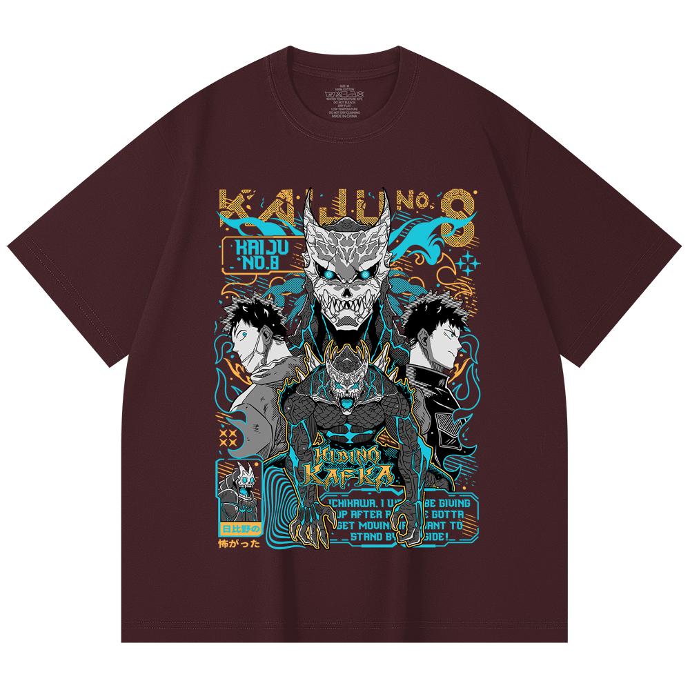 230 Gsm 100% Cotton Kaiju No 8 V20 Kafka Print Unisex Heavy Cotton T Shirt 2XL вина червоного кольору
230 Gsm 100% Cotton Kaiju No 8 V20 Kafka Print Unisex Heavy Cotton T Shirt 2XL вина червоного кольору