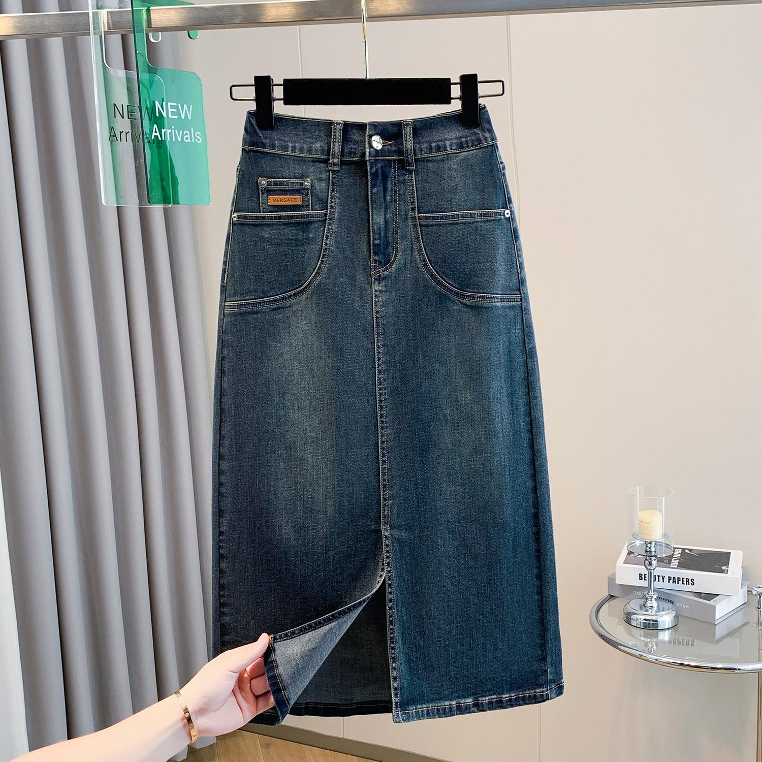 DIMANAF 2025 Plus Size Новые весенние эластичные джинсовые юбки женские А-силуэта модные свободные юбки с высокой талией винтажные макси XL темно-синий
DIMANAF 2025 Plus Size Новые весенние эластичные джинсовые юбки женские А-силуэта модные свободные юбки с высокой талией винтажные макси XL темно-синий