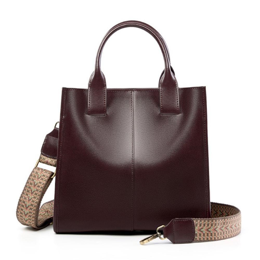 Zency Genuine Leather New Simple Shoulder Bag Large Capacity Shopper Bags кавовий
Zency Genuine Leather New Simple Shoulder Bag Large Capacity Shopper Bags кавовий