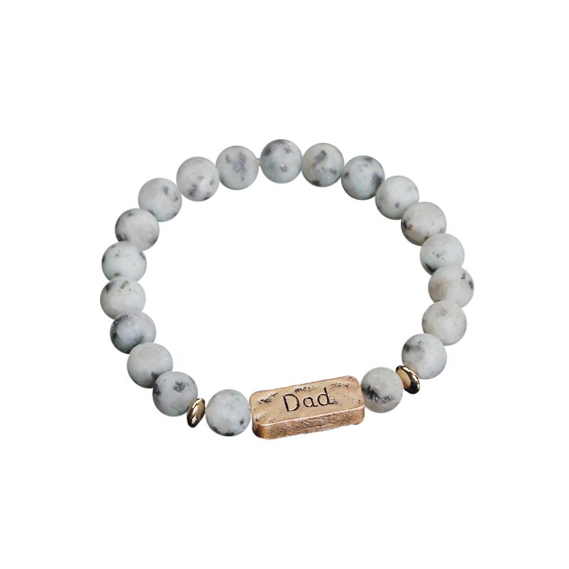 Funny Letter Dad Mom Design Natural Stone Bracelet Family Love Stretch Bangle 3 Colors Beads Chain Bangle For Father s Day
Funny Letter Dad Mom Design Natural Stone Bracelet Family Love Stretch Bangle 3 Colors Beads Chain Bangle For Father s Day