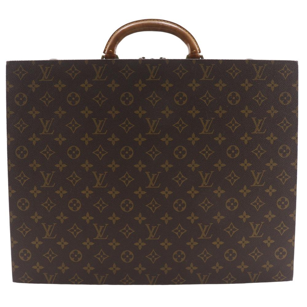 LOUIS VUITTON Diplomat trunk Attache case Briefcase Brown Monogram canvas unisex Used
LOUIS VUITTON Diplomat trunk Attache case Briefcase Brown Monogram canvas unisex Used