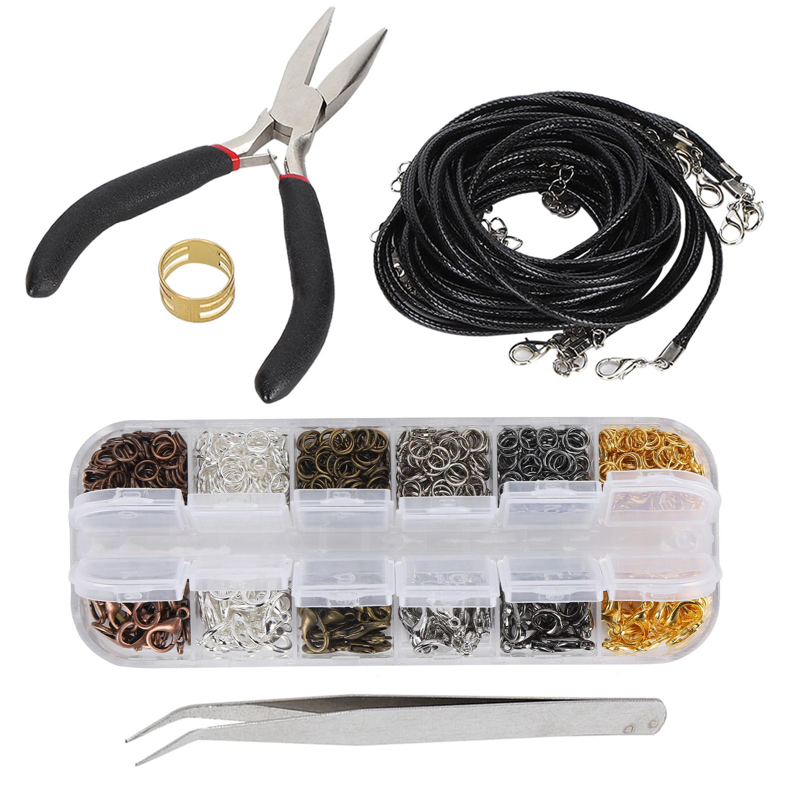 DIY Jewelry Making Supplies Kit Necklace Bracelet Anklet Jewelry Repair Tools Accessory
DIY Jewelry Making Supplies Kit Necklace Bracelet Anklet Jewelry Repair Tools Accessory