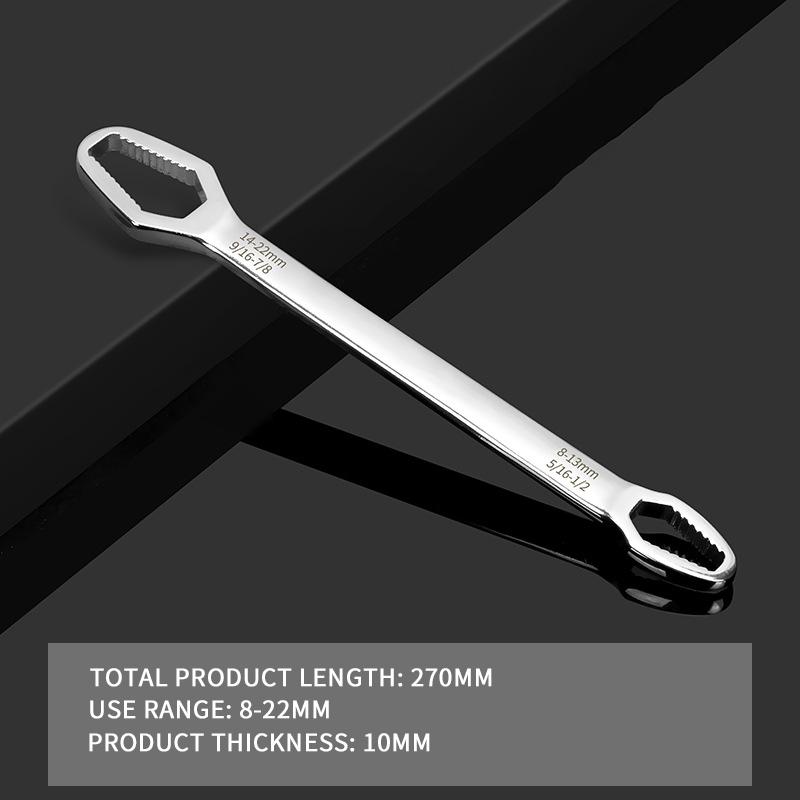 Универсальный ключ Torx, регулируемый ключ для очков, 8-22 мм, гаечный ключ с храповым механизмом для ремонта велосипедов, мотоциклов, автомобилей серебряный
Универсальный ключ Torx, регулируемый ключ для очков, 8-22 мм, гаечный ключ с храповым механизмом для ремонта велосипедов, мотоциклов, автомобилей серебряный