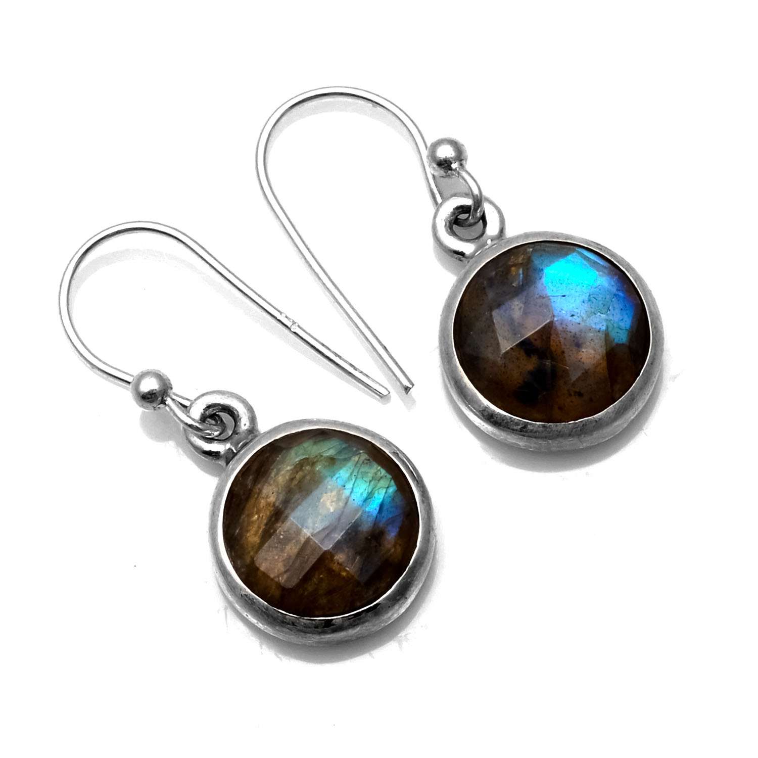 Labradorite Gemstone Earrings Solid 925 Sterling Silver Handmade Earrings Jewelry Gift For Women And Girls E-1043
Labradorite Gemstone Earrings Solid 925 Sterling Silver Handmade Earrings Jewelry Gift For Women And Girls E-1043
