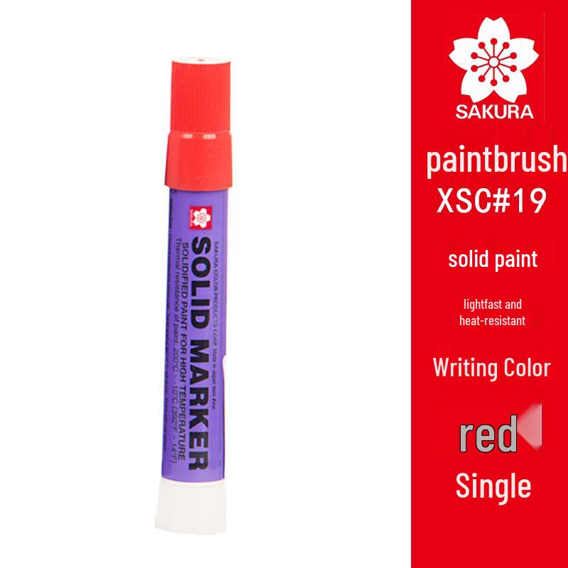 Маркер Sakura XSC с высокотемпературной твердой краской - Промышленный металл, Наружное, Подводное использование красный
Маркер Sakura XSC с высокотемпературной твердой краской - Промышленный металл, Наружное, Подводное использование красный