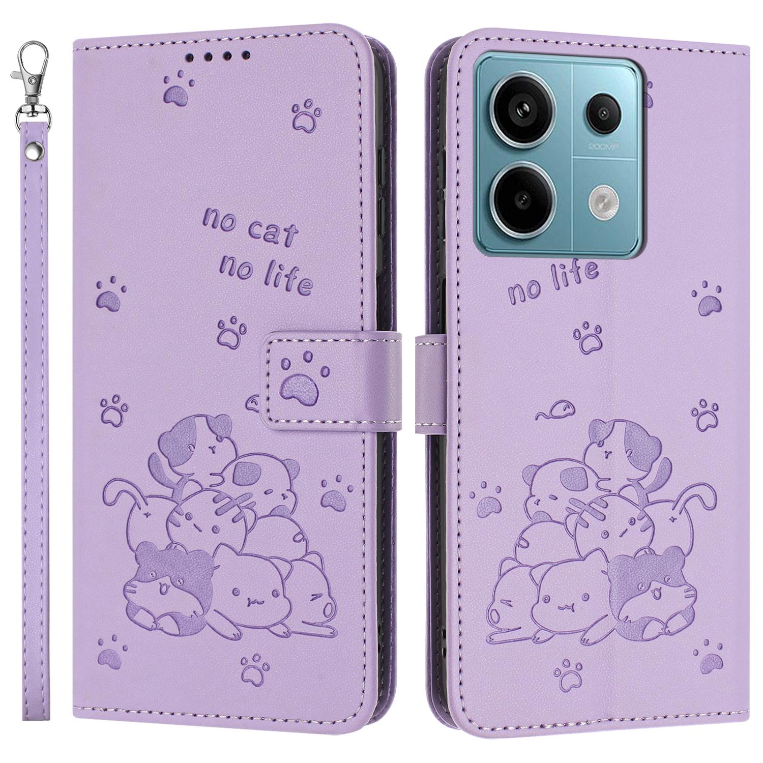 For Xiaomi Redmi Note 13 Pro 5G/Poco X6 5G Case with Strap Cats Imprint Leather Wallet Phone Cover A
For Xiaomi Redmi Note 13 Pro 5G/Poco X6 5G Case with Strap Cats Imprint Leather Wallet Phone Cover A