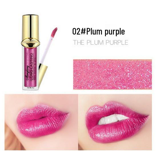 Metallic Pearlescent Non-stick Matte Lip Gloss
Metallic Pearlescent Non-stick Matte Lip Gloss