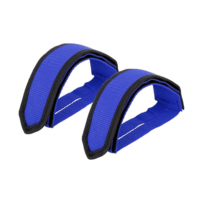 BULLSPANN adjustable exercise bike pedal straps foot strap fixed gear for bicycles universal 1 pair blue
BULLSPANN adjustable exercise bike pedal straps foot strap fixed gear for bicycles universal 1 pair blue