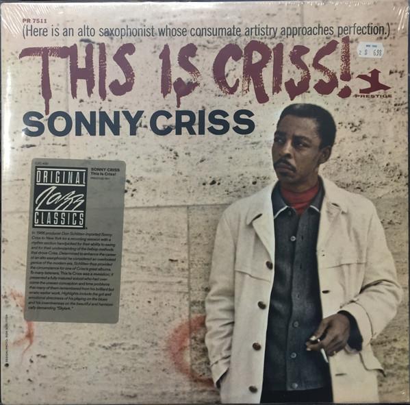 LP Record SONNY CRISS - This Is Criss! OJC430 ORIGINAL JAZZ C 1990 US Jazz Used
LP Record SONNY CRISS - This Is Criss! OJC430 ORIGINAL JAZZ C 1990 US Jazz Used