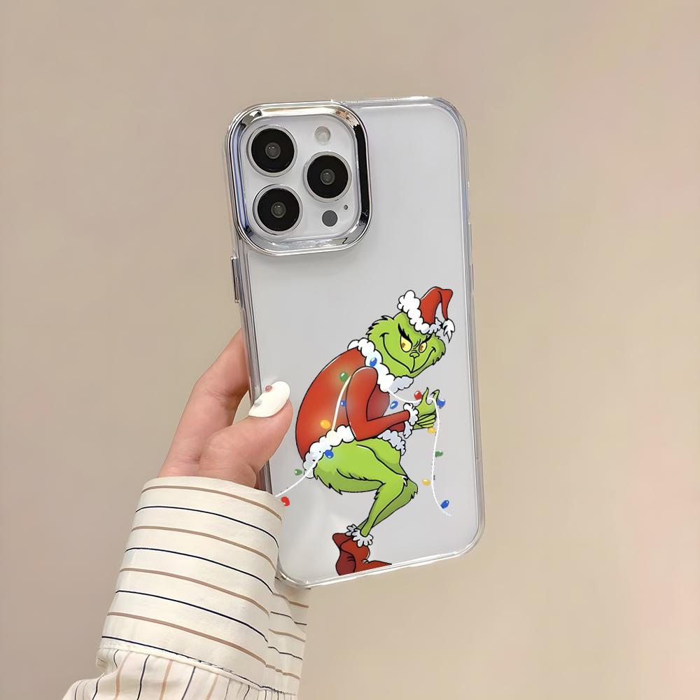 Movie The Classic G-Grinches Phone Case For IPhone 17 Air 16 E 15 14 13 12 11 Plus Pro Max Electroplated Transparent Soft Shell iPhone 16 Pro
Movie The Classic G-Grinches Phone Case For IPhone 17 Air 16 E 15 14 13 12 11 Plus Pro Max Electroplated Transparent Soft Shell iPhone 16 Pro