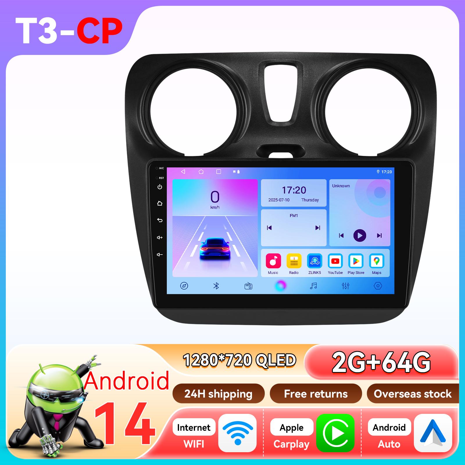 Hizpo Android для Renault Dokker/Lodgy Dacia 2012-2021 Snapdragon AI Автомагнитола Мультимедийный плеер Android Auto Carplay Головное устройство Навигация GPS T3CP 4Core 2G 64G
Hizpo Android для Renault Dokker/Lodgy Dacia 2012-2021 Snapdragon AI Автомагнитола Мультимедийный плеер Android Auto Carplay Головное устройство Навигация GPS T3CP 4Core 2G 64G