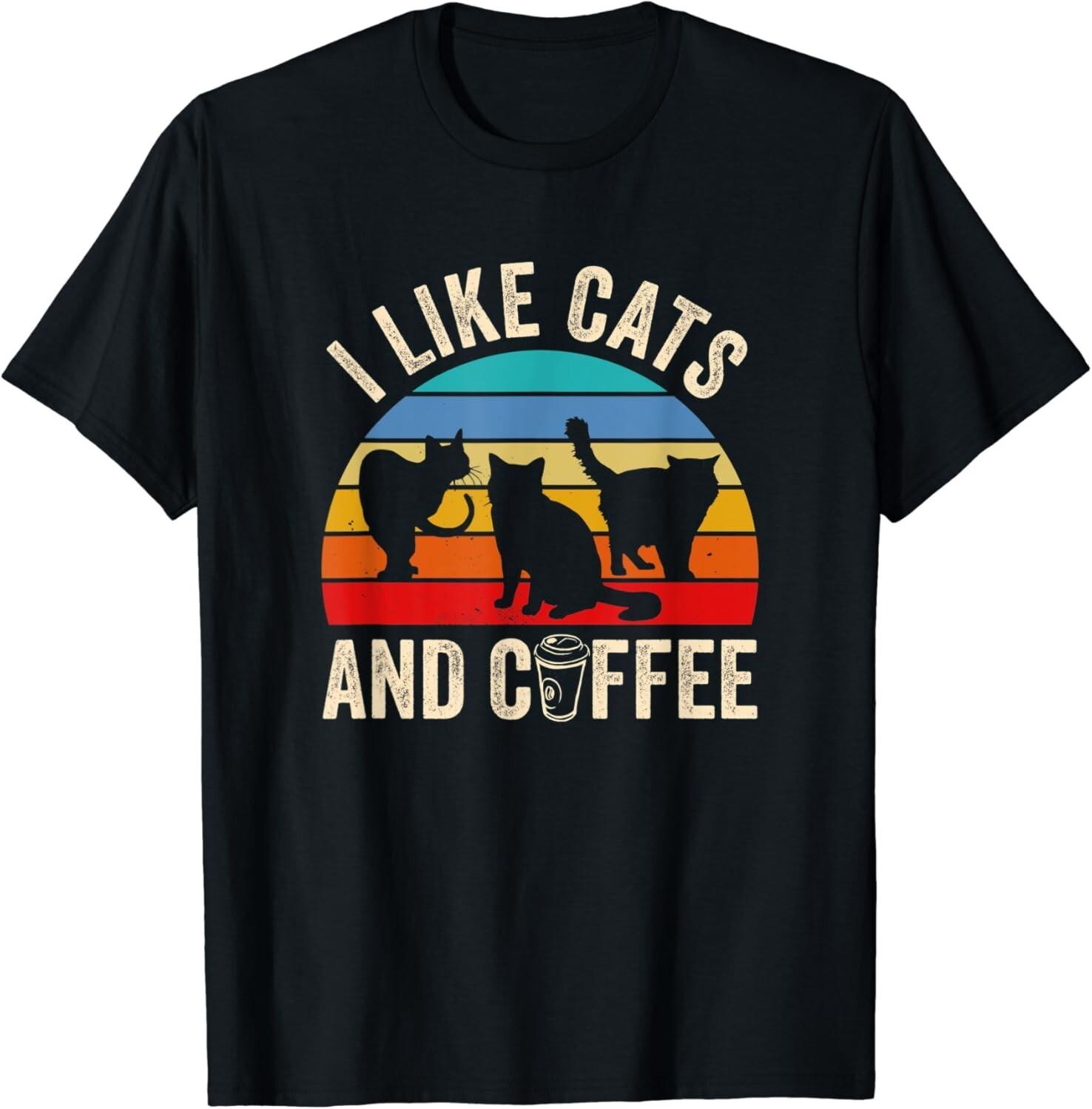 I Like Cats and Coffee Caffeine Cat Gift Unisex T-Shirt 5XL різнокольоровий
I Like Cats and Coffee Caffeine Cat Gift Unisex T-Shirt 5XL різнокольоровий