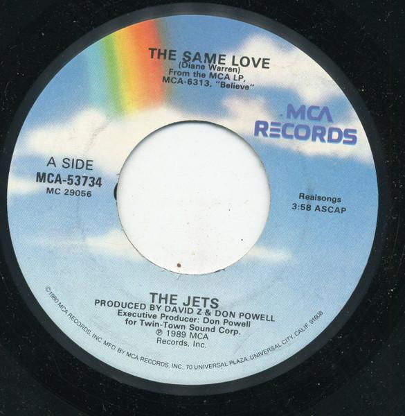 7-дюймовая пластинка JETS The Same Love MCA53734 MCA Records 1989 США Рок Б/у
7-дюймовая пластинка JETS The Same Love MCA53734 MCA Records 1989 США Рок Б/у