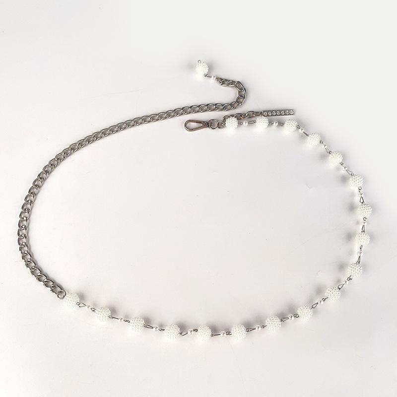 Жемчужная цепочка на талию Женский милый и модный пояс Платье Простой и универсальный пояс Элегантный пояс с юбкой Декоративный пояс
Жемчужная цепочка на талию Женский милый и модный пояс Платье Простой и универсальный пояс Элегантный пояс с юбкой Декоративный пояс