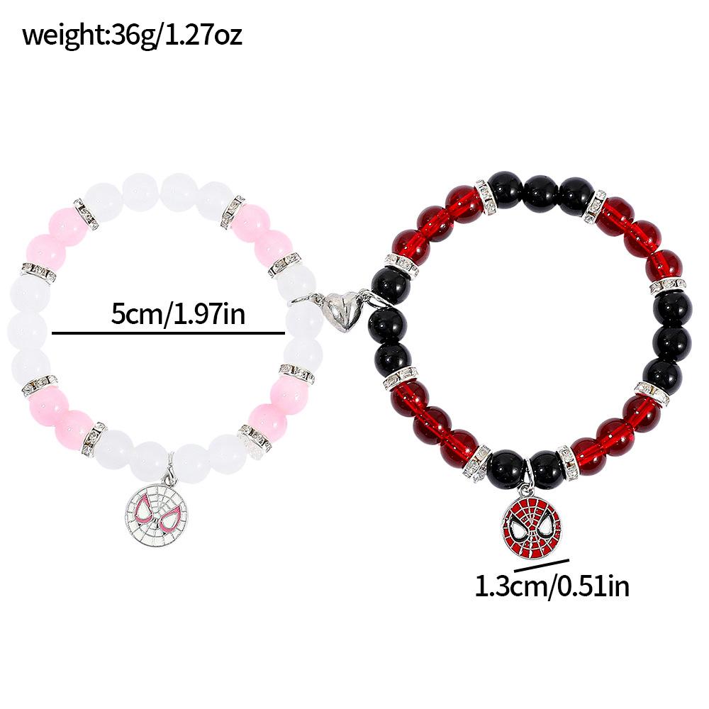 Spiderman Friendship Bracelets, Best Friend Bff, Halloween, Christmas, Matching Rope, Beads Chain, Couples Bracelets, New,
Spiderman Friendship Bracelets, Best Friend Bff, Halloween, Christmas, Matching Rope, Beads Chain, Couples Bracelets, New,