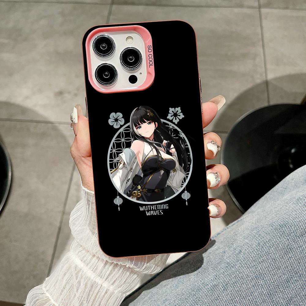 Wuthering Waves Baizhi Phone Case for iPhone 17 16 15 14 13 12 11 X XR XS Air Pro Max Plus Pink Colorful Silver Cover iPhone 14 Plus
Wuthering Waves Baizhi Phone Case for iPhone 17 16 15 14 13 12 11 X XR XS Air Pro Max Plus Pink Colorful Silver Cover iPhone 14 Plus