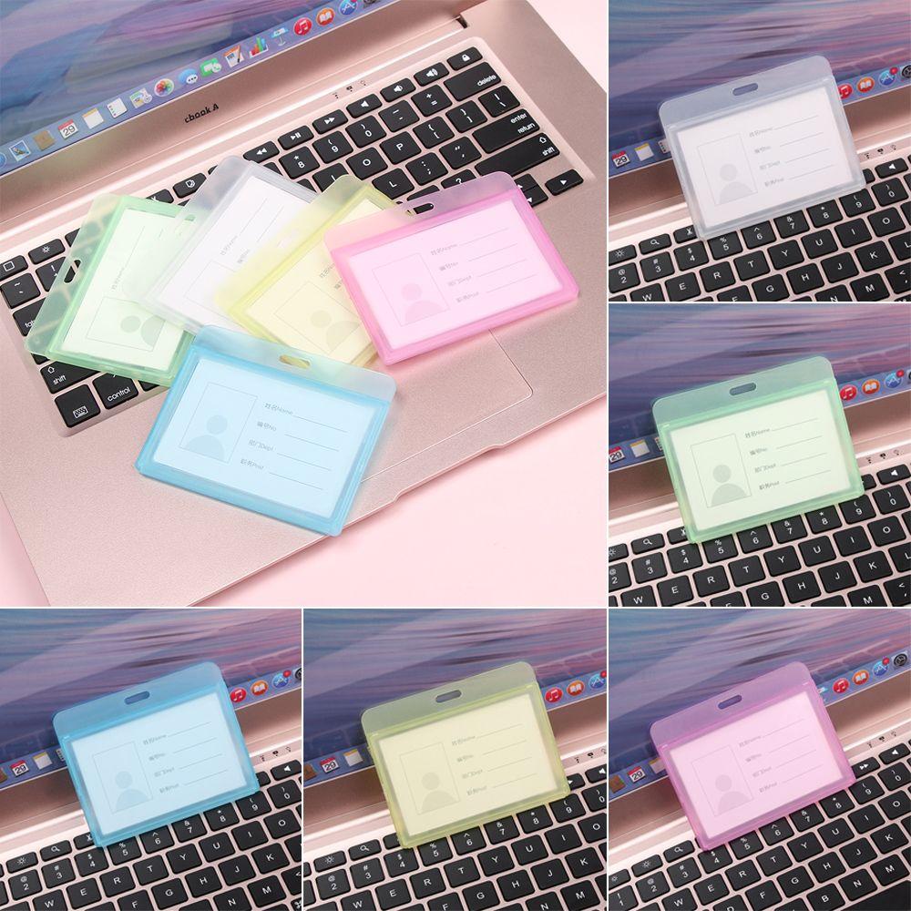 School Office Supplies Protective Shell Card Sleeve Chest Card Key Badge Card Holder ID Name Card
School Office Supplies Protective Shell Card Sleeve Chest Card Key Badge Card Holder ID Name Card