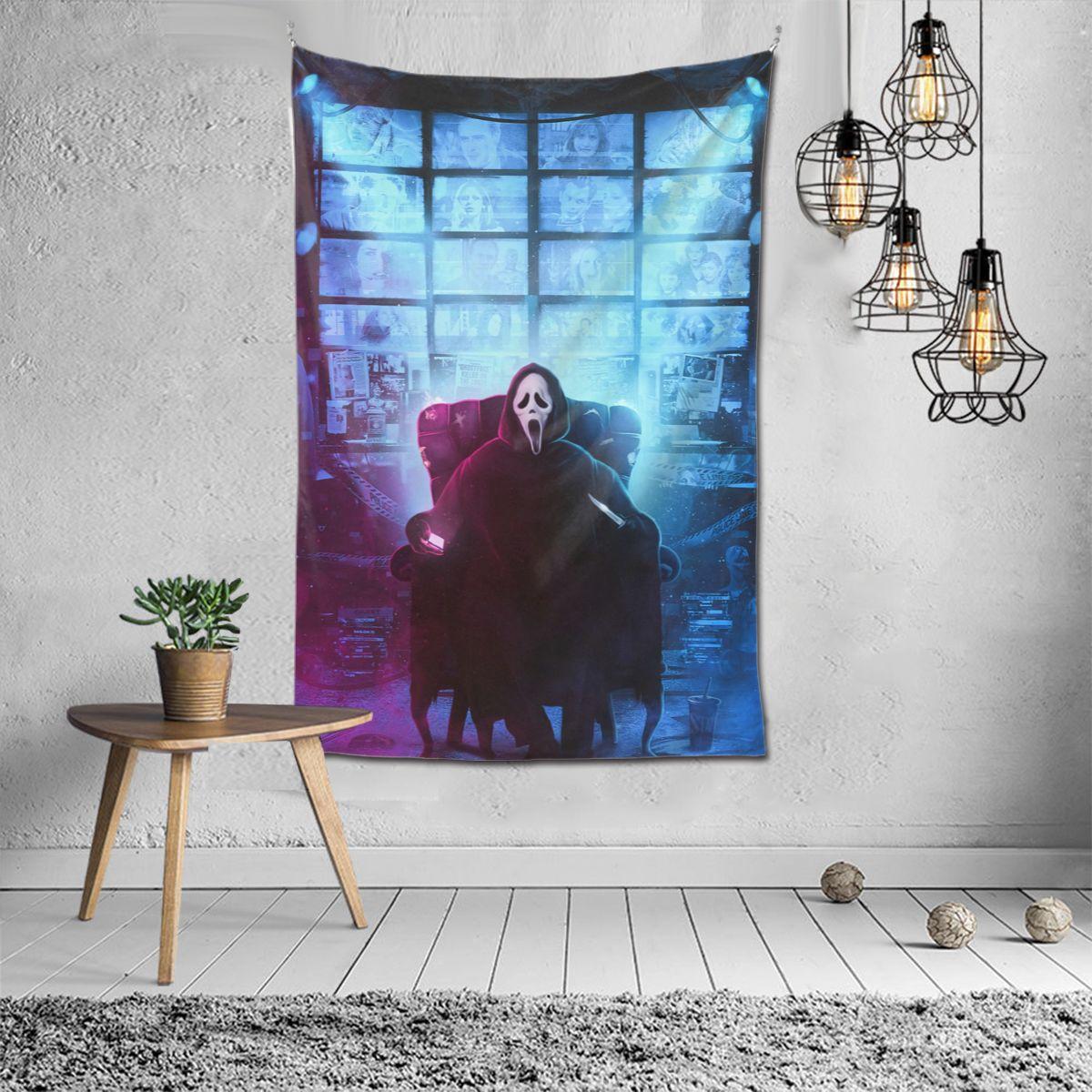 Домашній декор Хеллоуїн Фільм жахів Крик Обличчя Настінний гобелен Скатертина Вечірка Фон для спальні 230x180 Tapiz 150x100cm
Домашній декор Хеллоуїн Фільм жахів Крик Обличчя Настінний гобелен Скатертина Вечірка Фон для спальні 230x180 Tapiz 150x100cm