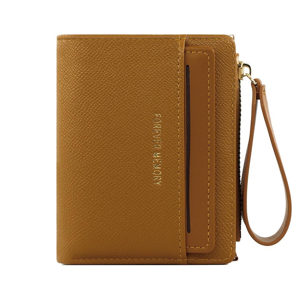 Fashion PU Leather Short Wallet Solid Color Zipper Card Holder Money Bag Women коричневий
Fashion PU Leather Short Wallet Solid Color Zipper Card Holder Money Bag Women коричневий